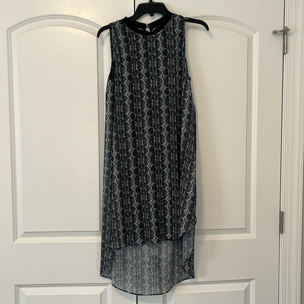 Sleeveless Rachel Roy fishtail dress
